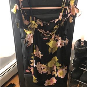 Cold shoulder blouse